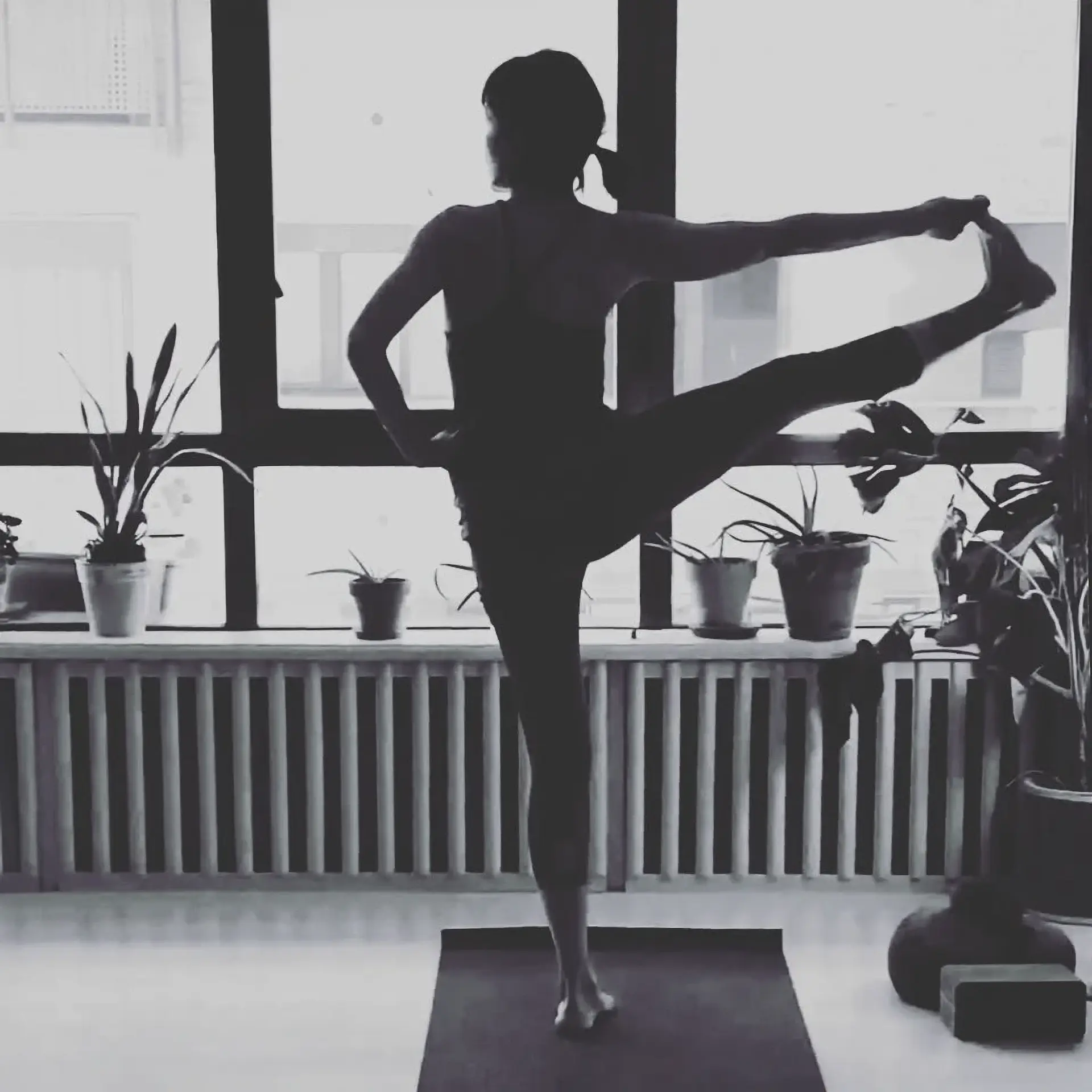 Profesora de Yoga